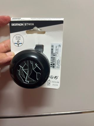Campanello bici Decathlon BTWIN Nero