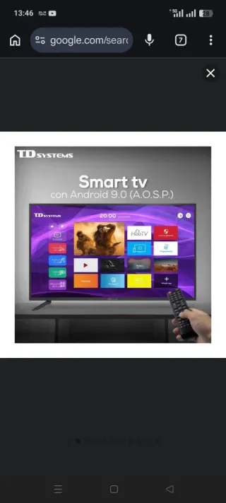 Smart TV, wifi,Android,4k,45"