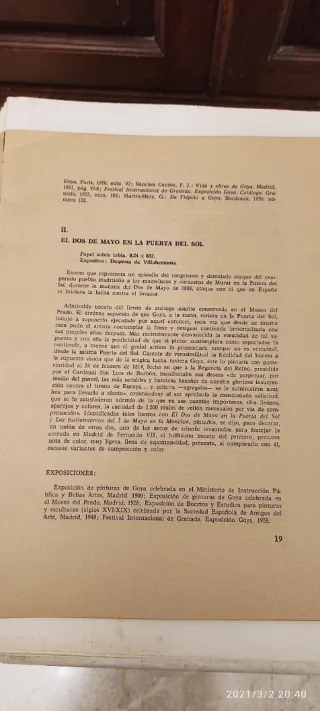 Libro Cuadros de Goya epoca Blancos y Negros