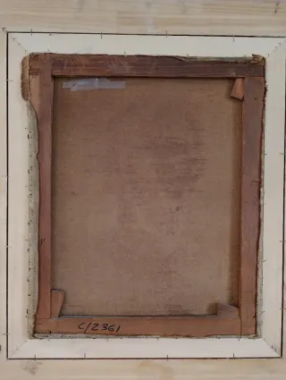 Oleo Lino C Iborra Retrato