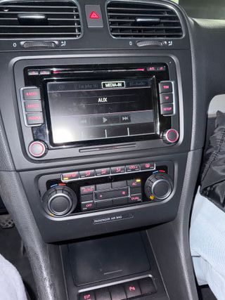 Radio original Volkswagen Golf 6 2009 Sport RCD