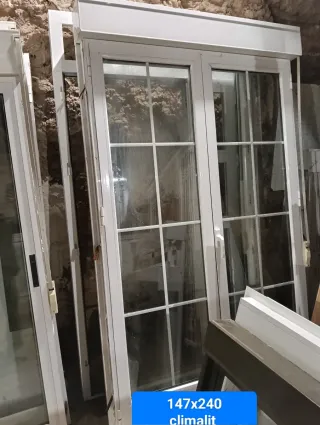 Puertas balconeras Climalit 147x240