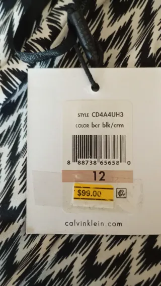 Copricostume Calvin Klein Tg. 42 Nuovo