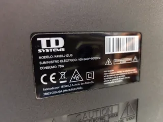 Smart TV TD SYSTEMS 45 4K UHD HDR 10
