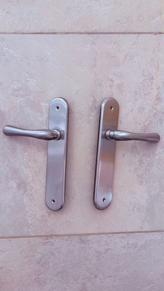 Lote 3 Manillas Acero Inoxidable Puerta