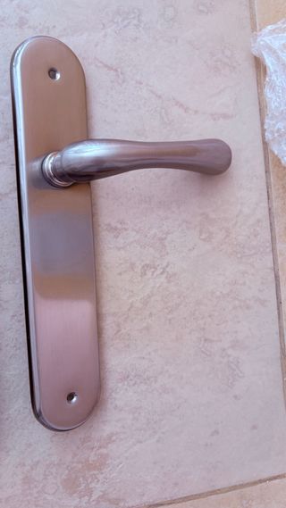 Lote 3 Manillas Acero Inoxidable Puerta