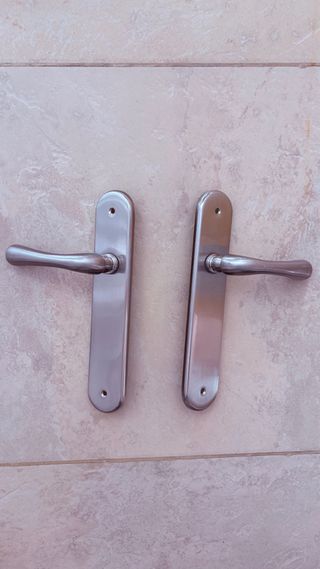 Lote 3 Manillas Acero Inoxidable Puerta