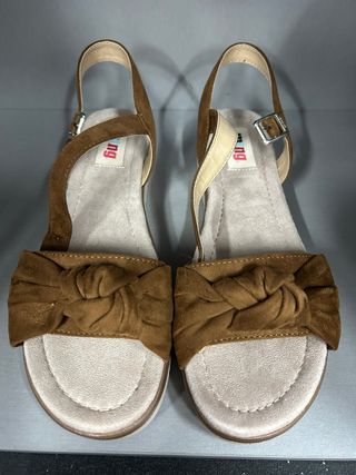 Zapatos de tacón beige/rosa