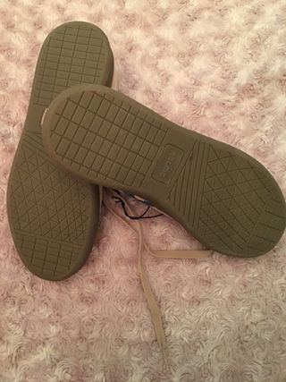 Zapatillas Beige y Azul