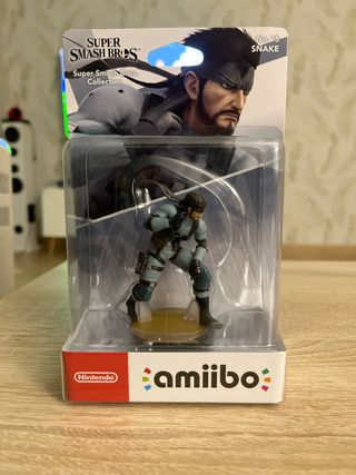 Amiibo Solid Snake Nintendo