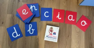 Lettere Montessori - Set completo