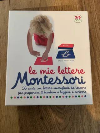 Lettere Montessori - Set completo