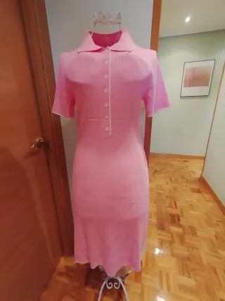 Vestido Polo Rosa