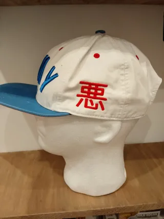 Gorra Grimey blanca y azul