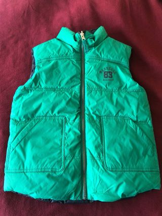 Chaleco de plumas niño