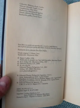 La quinta montaña. Paulo Coelho