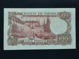 Billete 100 pesetas 1970 Manuel de Falla
