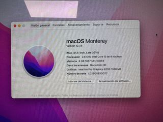 iMac 21,5” Late 2015 - 1TB