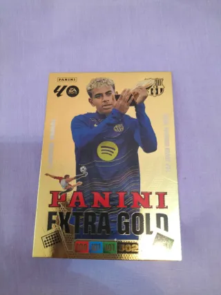 Cromo Panini Extra Gold Lamine Yamal