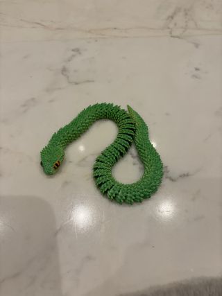 Serpiente impresa en 3D