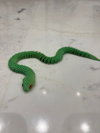 Serpiente impresa en 3D