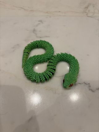 Serpiente impresa en 3D