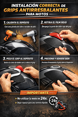 Grip deposito para Kawasaki ZX10R 2008 - 2010