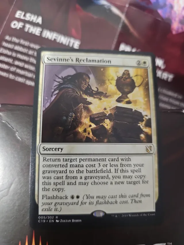 Sevinne's Reclamation C19 Magic The Gathering