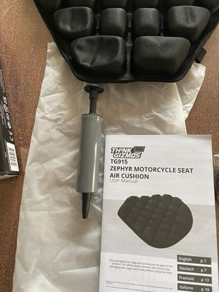 Cuscino gonfiabile moto Think Gizmos TG915