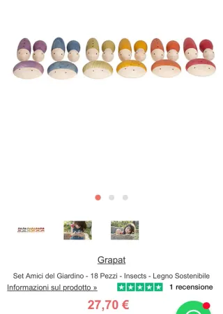 Set Amici del Giardino - Grapat