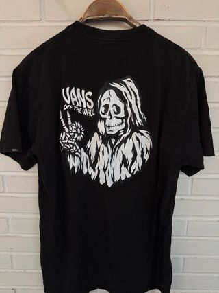 Camiseta manga corta negra VANS talla M