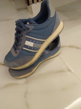 Zapatillas Tommy Jeans Azul y Gris