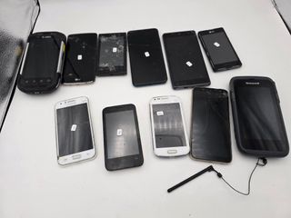 Lote 37 móviles + 2 PDAs Honeywell y Zebra