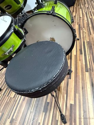 Batería Millenium kid Verde Brillante