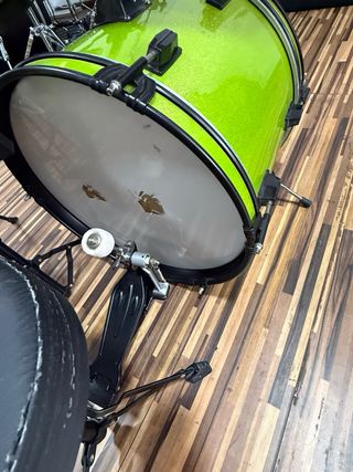 Batería Millenium kid Verde Brillante