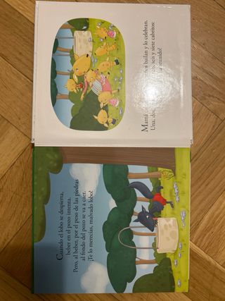 CUENTOS PARA BEBÉS, El lobo y los siete cabrito...