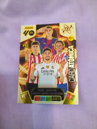 Cromo Panini Adrenalyn XL 25-26 ATOMICA