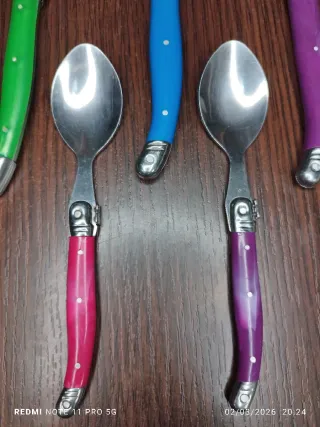 Cubiertos Laguiole Vintage Varios Colores