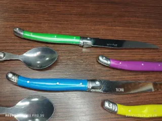 Cubiertos Laguiole Vintage Varios Colores