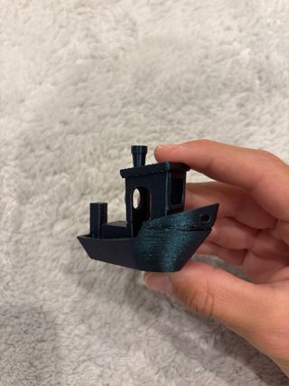 Barco Impreso 3D Negro