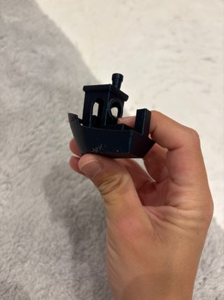 Barco Impreso 3D Negro