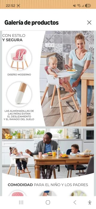 Trona Kinderkraft Siena Evolutiva