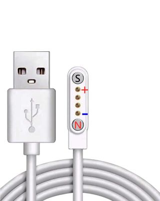 Cable de Carga Magnético para Reloj Inteligente, Cargador Magnético USB de 4 pines