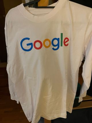 Camiseta Google Chrome Manga Larga