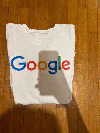 Camiseta Google Chrome Manga Larga