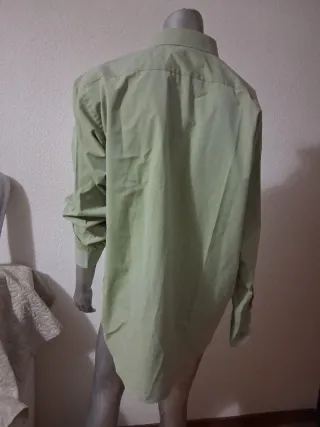Camisa hombre verde caqui