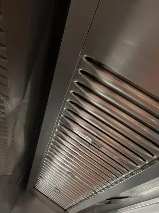 Campana extractora industrial acero inoxidable