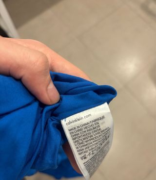 Vestido Calvin Klein azul