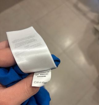 Vestido Calvin Klein azul