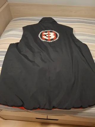 Chaleco Adidas Negro y Rojo